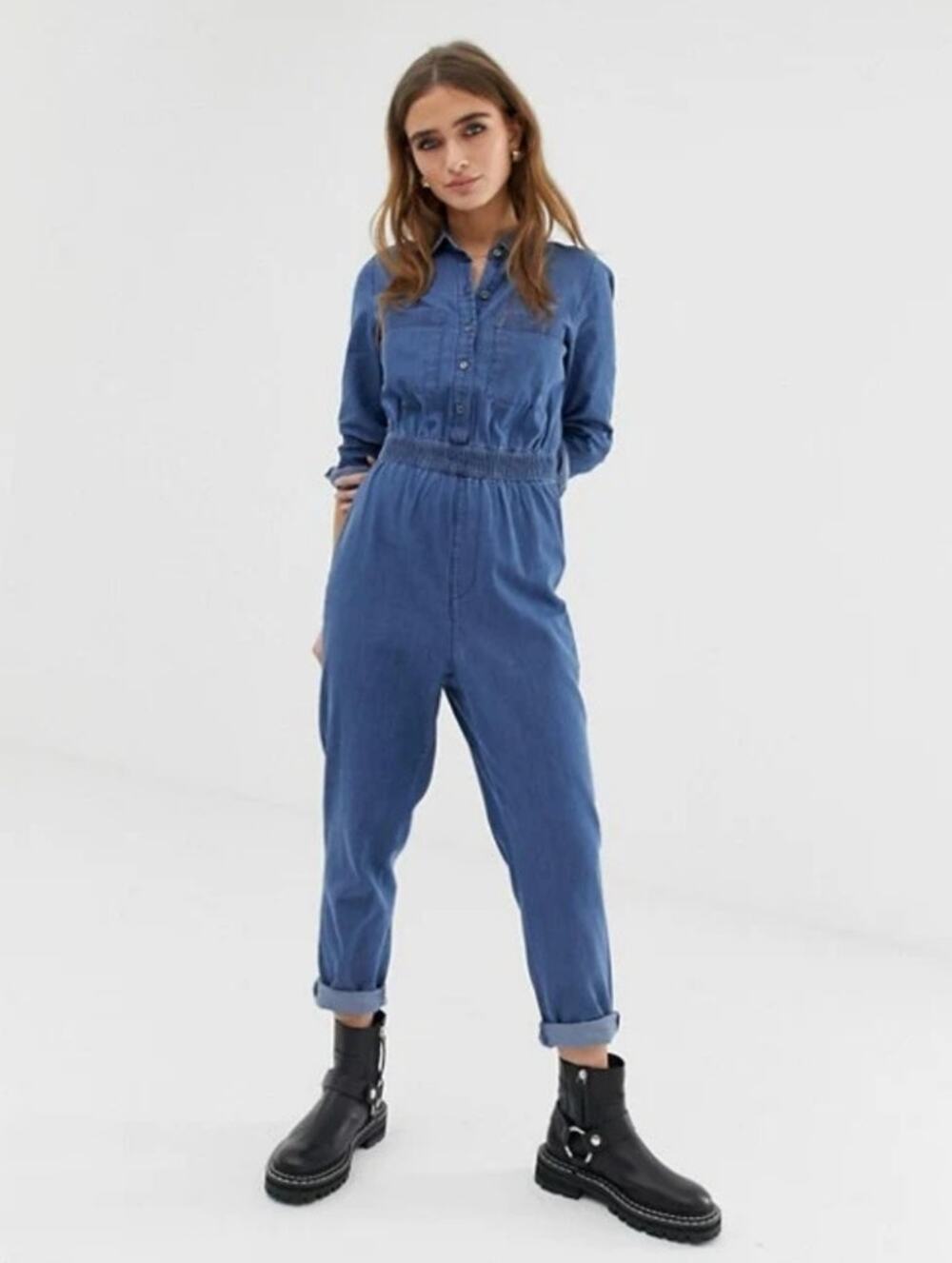 Noisy May Denim Boiler Suit Size M